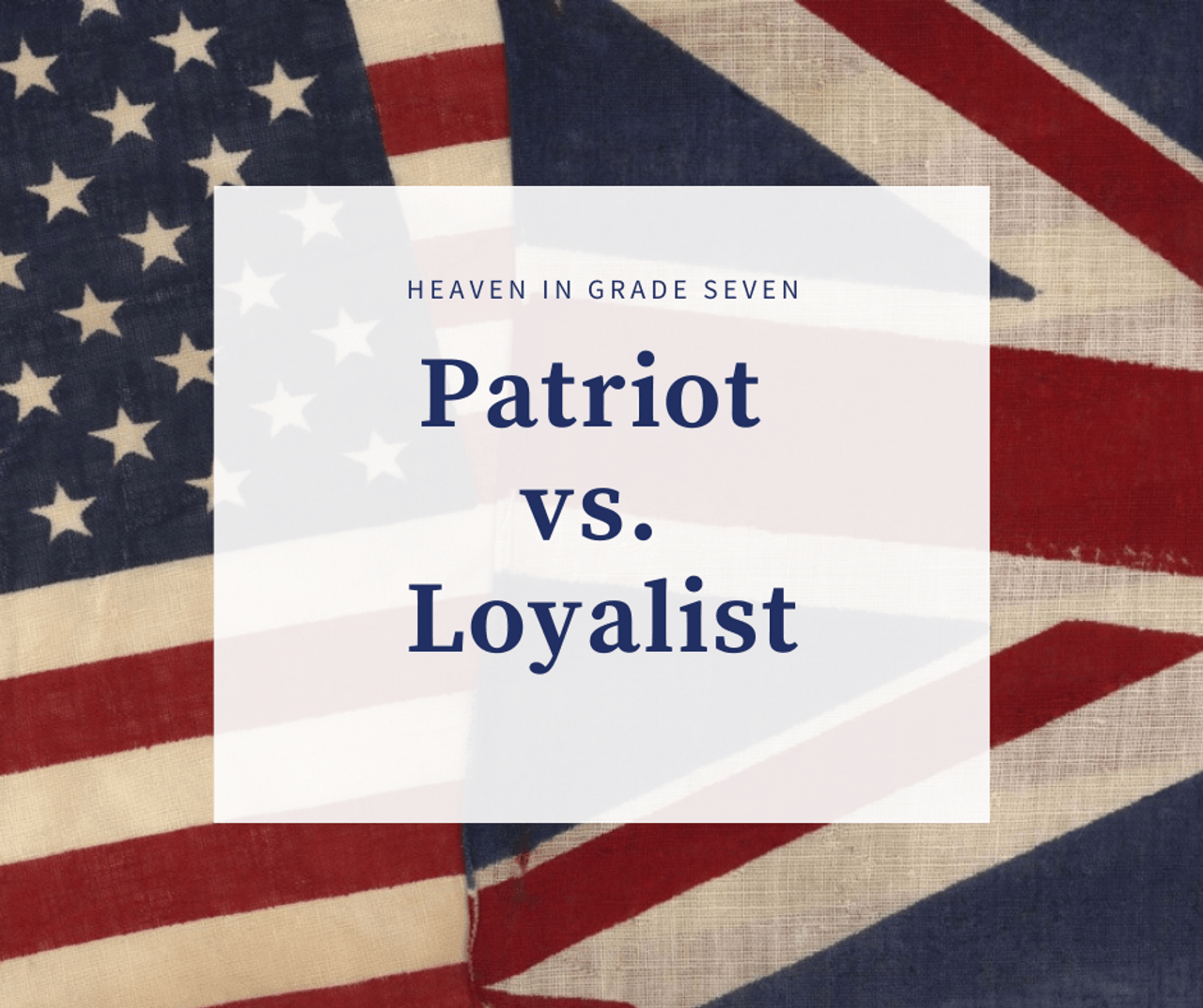 Loyalist patriot