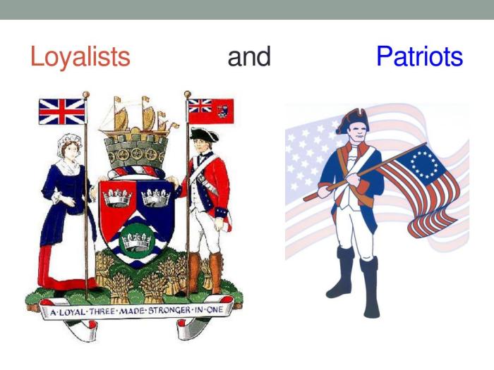 Patriot vs loyalist worksheet answers