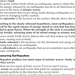 Earth science guided reading study workbook answers